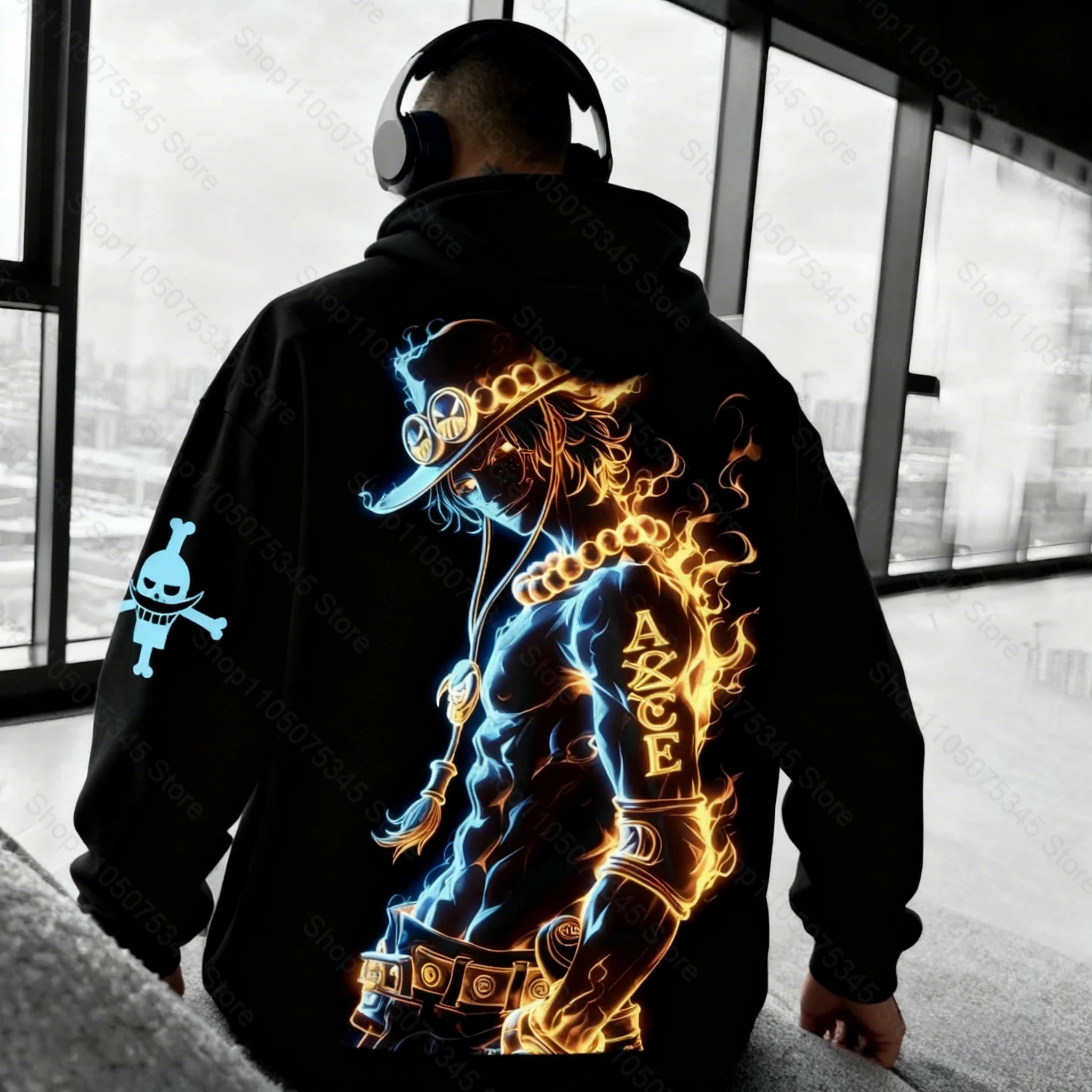 One Piece Graphic Hoodie for Men & Women