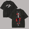 Naruto Akatsuki Kunai T-Shirt - Vintage Acid Wash