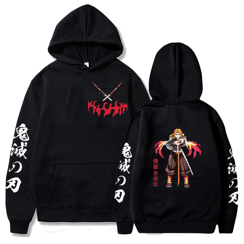 Demon Slayer Super Large Men's Hoodie