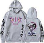 Anime Demon Slayer Akaza Hoodie - Unisex