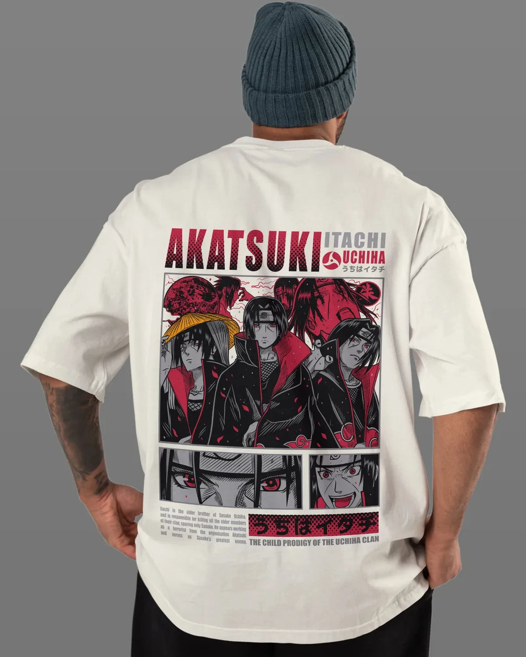 Itachi Uchiha T-Shirt - Summer Anime Graphic Tee
