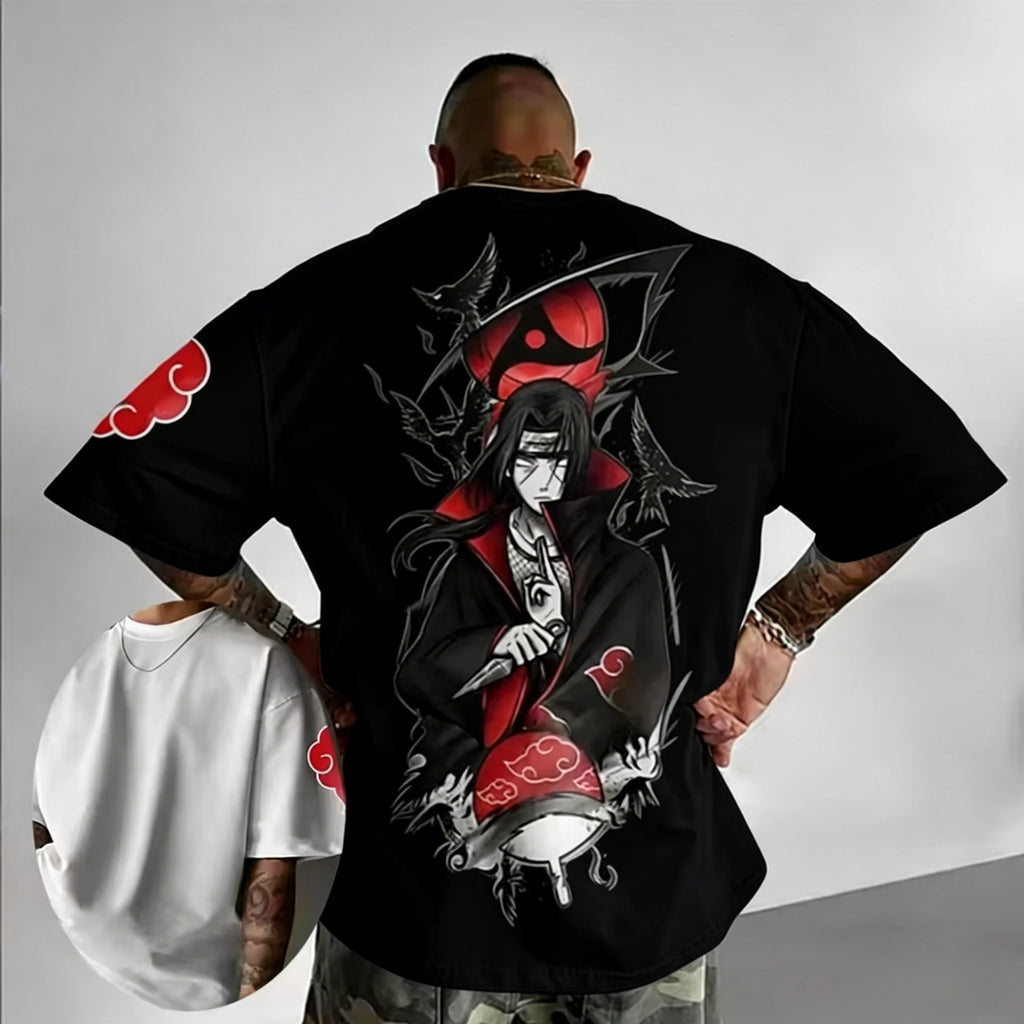 Naruto Uchiha Itachi T-shirt - Men's Anime Top