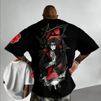 Naruto Uchiha Itachi T-shirt - Men's Anime Top