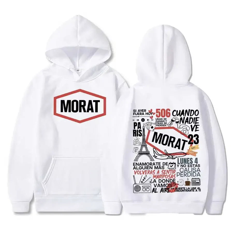 Band Morat Album Graphics Hoodie Men Women Pullover Hiphop Streetwear Soft Casual Sweatshirt Warn Tops 0928-2 - cankarfashion