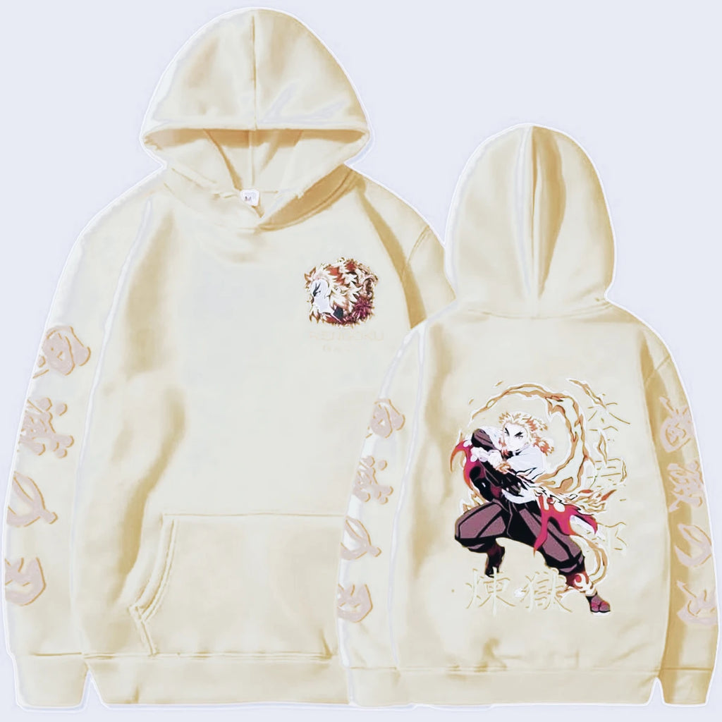 Kyojuro Rengoku Anime Hoodie for Men and Women