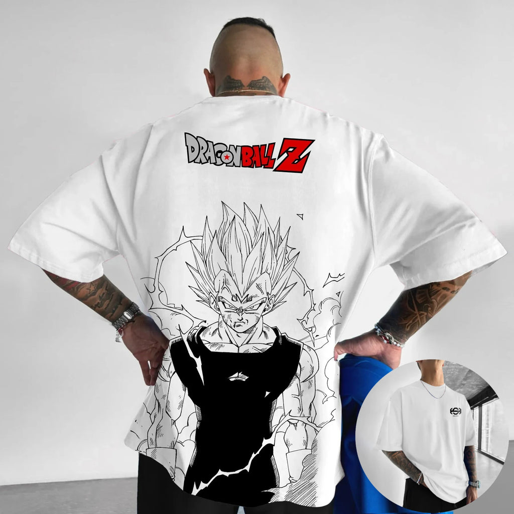 2026 Dragon Ball Retro Print T-shirt for Men & Women
