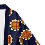 Anime Luffy Sunflower Kimono Cosplay Costume