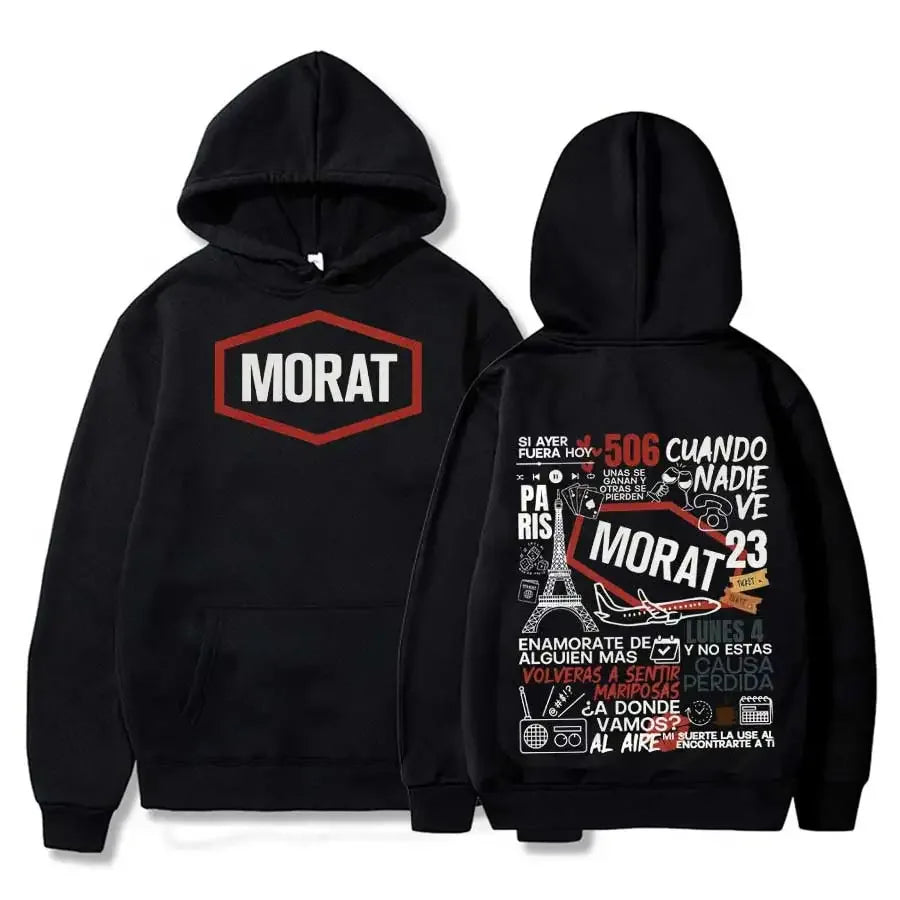Band Morat Album Graphics Hoodie Men Women Pullover Hiphop Streetwear Soft Casual Sweatshirt Warn Tops 0928-2 - cankarfashion