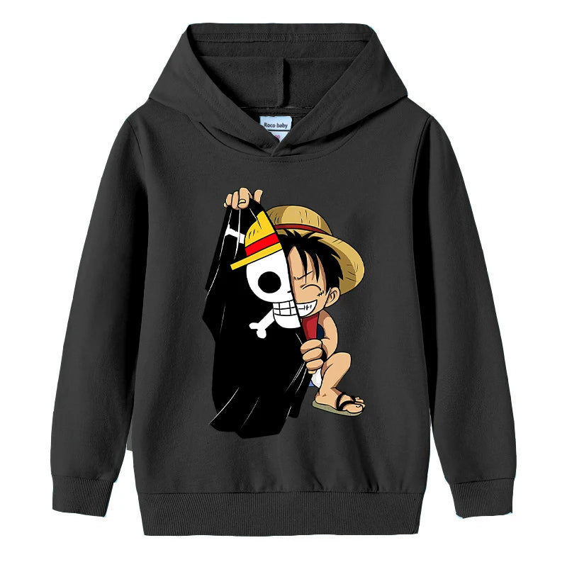 One Piece Children's Hoodies for Boys and Girls