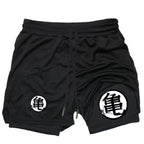 Dragon Ball Anime Printed Shorts - Quick-Drying Sports Pants
