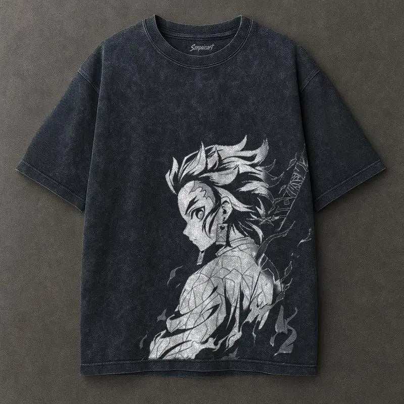 Akaza Koyuki Graphic Demon Slayer T-Shirt