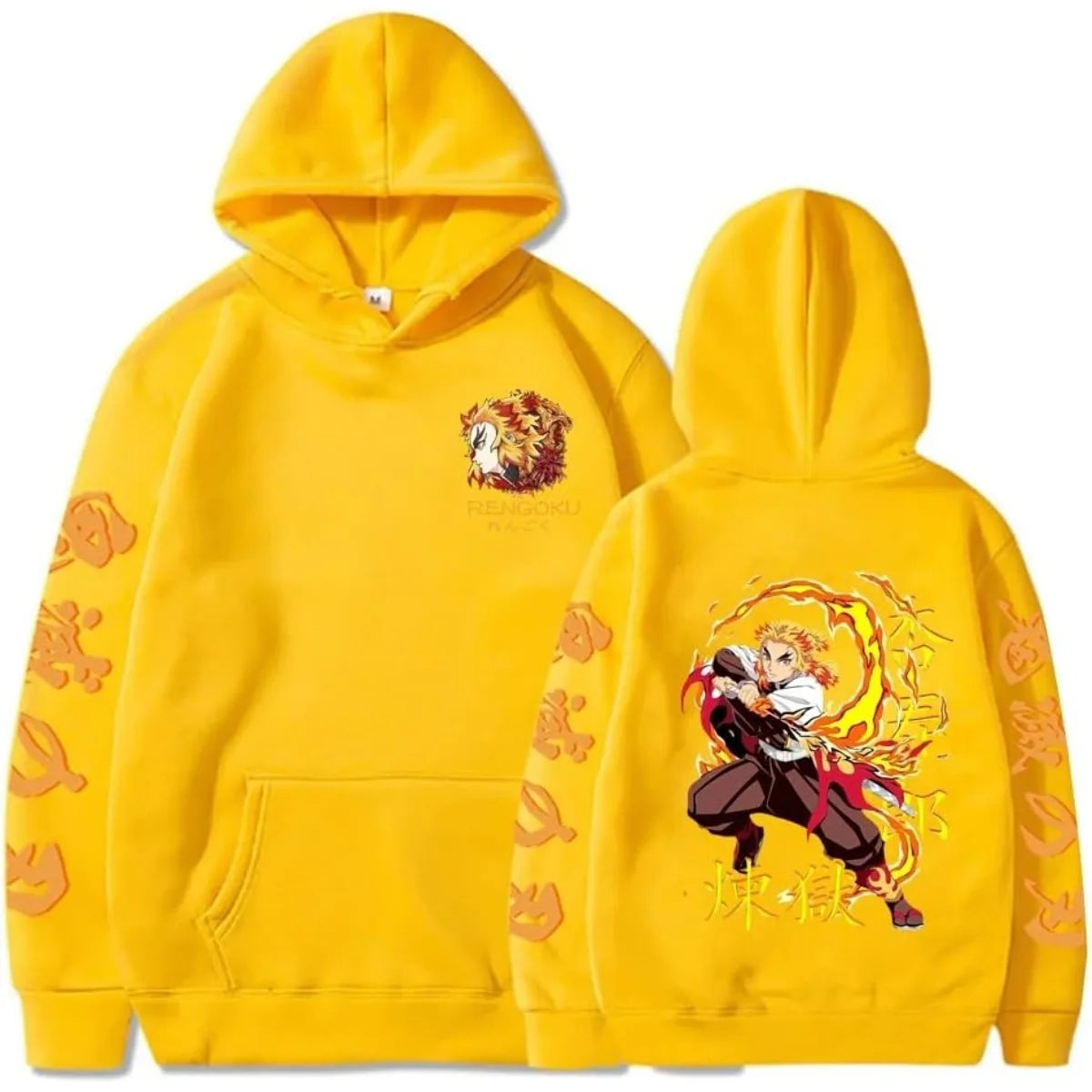 Kyojuro Rengoku Anime Hoodie for Men and Women