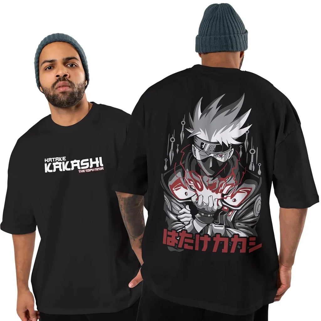 Kakashi Hatake Anime T-Shirt - Summer Graphic Tee