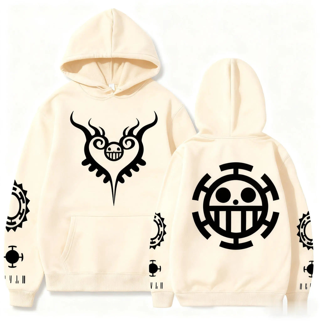 Unisex Anime Cosplay Hoodie - Casual Y2K Fashion