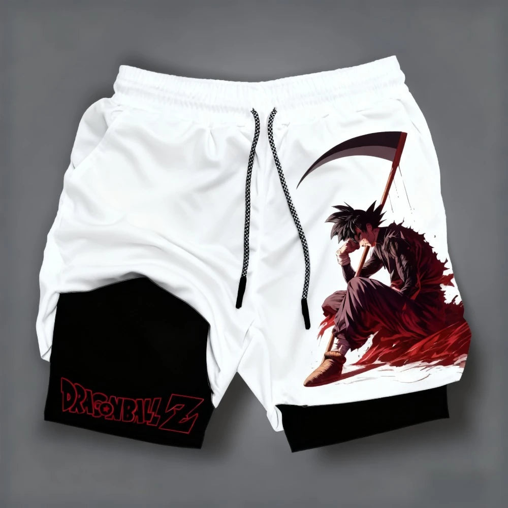 Dragon Ball Goku Printed Summer Shorts for Men