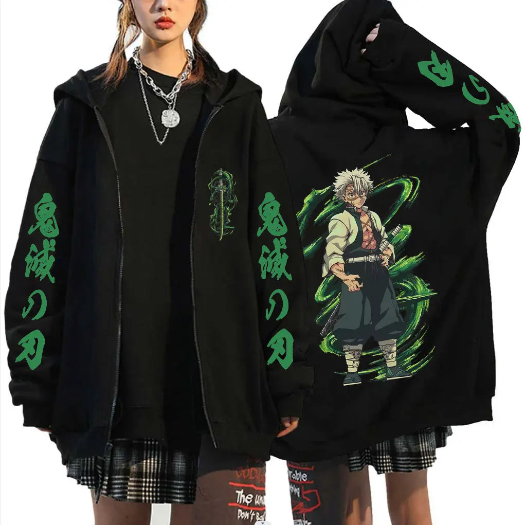 2026 New Year Devil Killer Style Shinazugawa Hoodie
