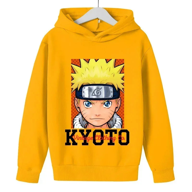 2024 Naruto Kids Hoodie - Nine-tail Chakra