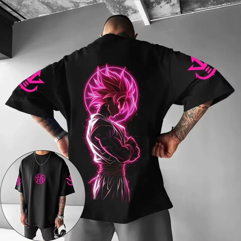 2026 Dragon Ball Goku Printed T-Shirt for Men and Women