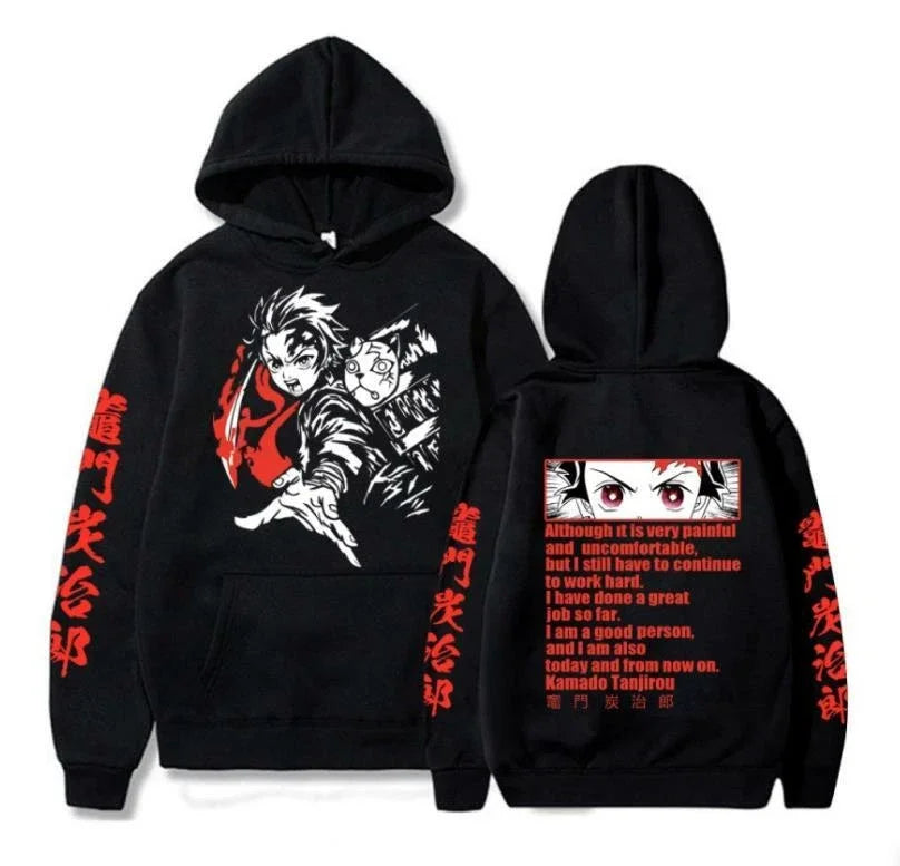 Demon Slayer Hoodie - Stylish Anime Sweatshirt for All