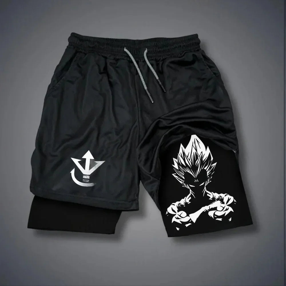 Dragon Ball Z Goku Sports Fitness Badminton Shorts