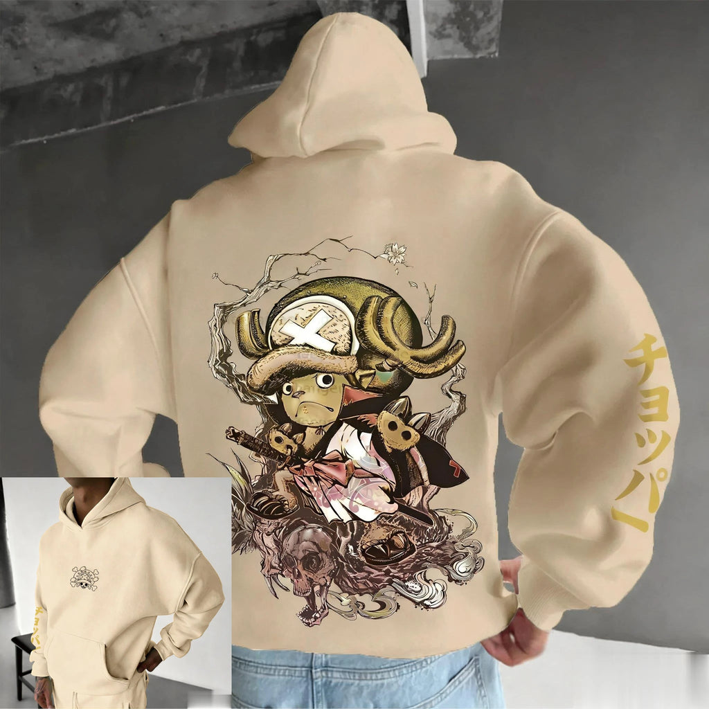 One Piece Chopper Graphic Hoodie | Streetwear Women & Men