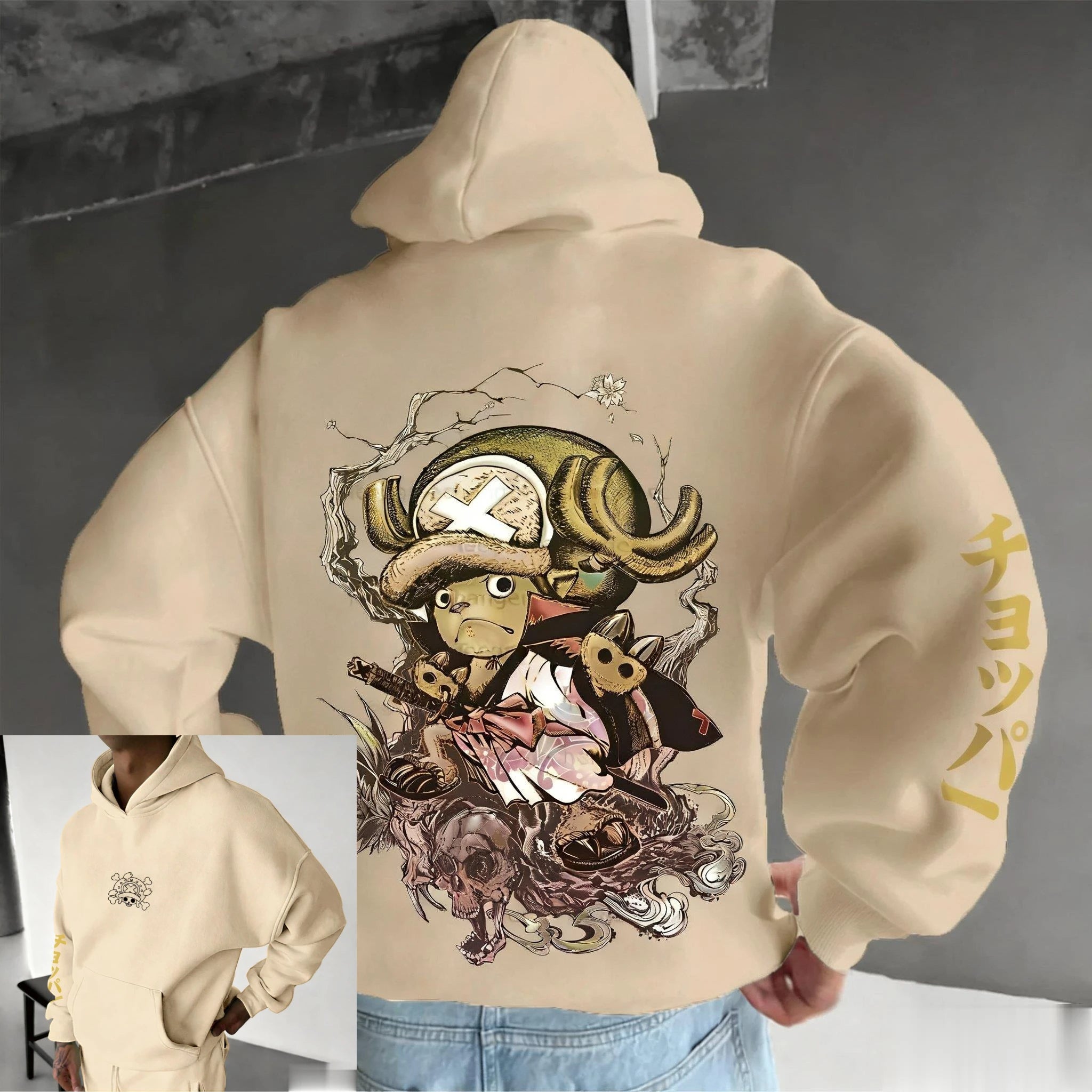 One Piece Chopper Graphic Hoodie | Streetwear Women & Men