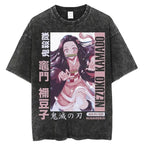Demon Slayer Blade Anime Printed T-shirt