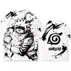 Naruto Anime Parent-Child Short Sleeved T-Shirt