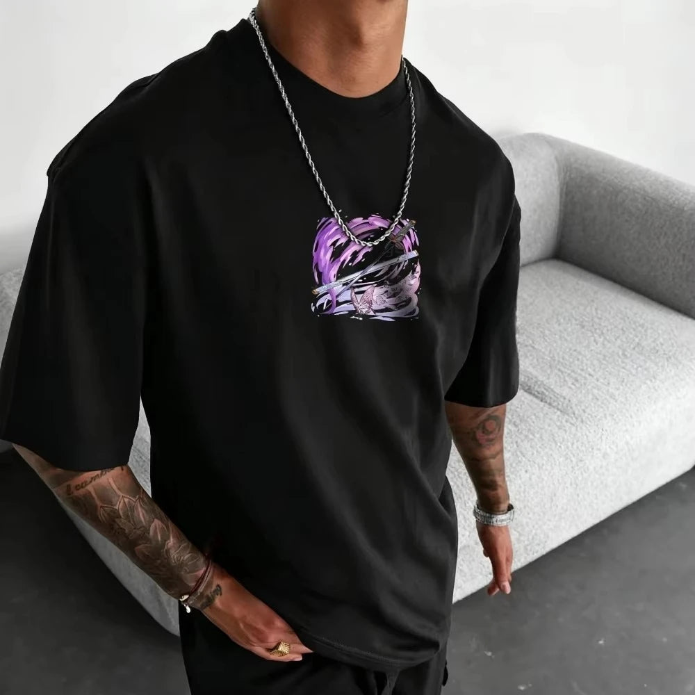 Demon Slayer Shinobu Kocho Printed T-shirt