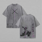 Inosuke Demon Slayer Graphic T-shirt - Oversized Cotton Tee