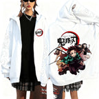 Men's Devil Killer Anime Zipper Hoodie