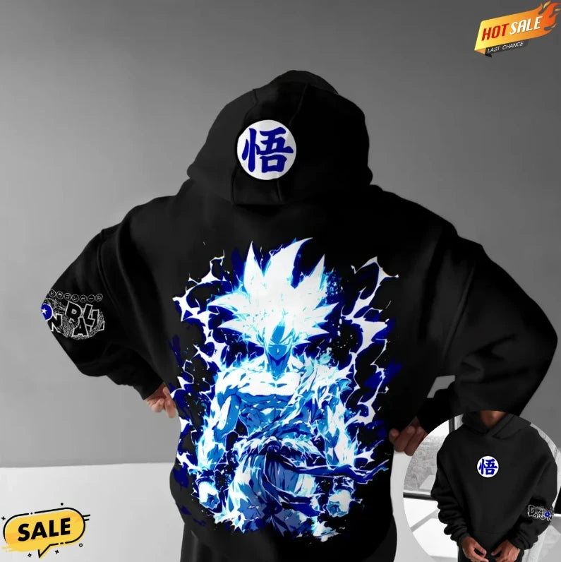 Dragon Ball Animation Hoodie - Trendy Casual Unisex