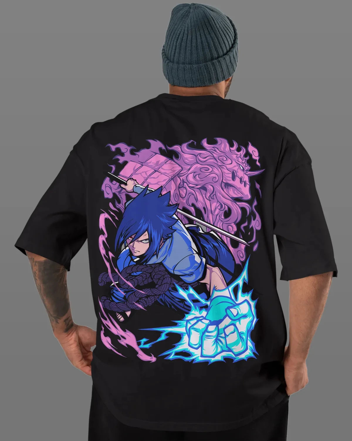 Naruto Sasuke Uchiha Anime T-Shirt