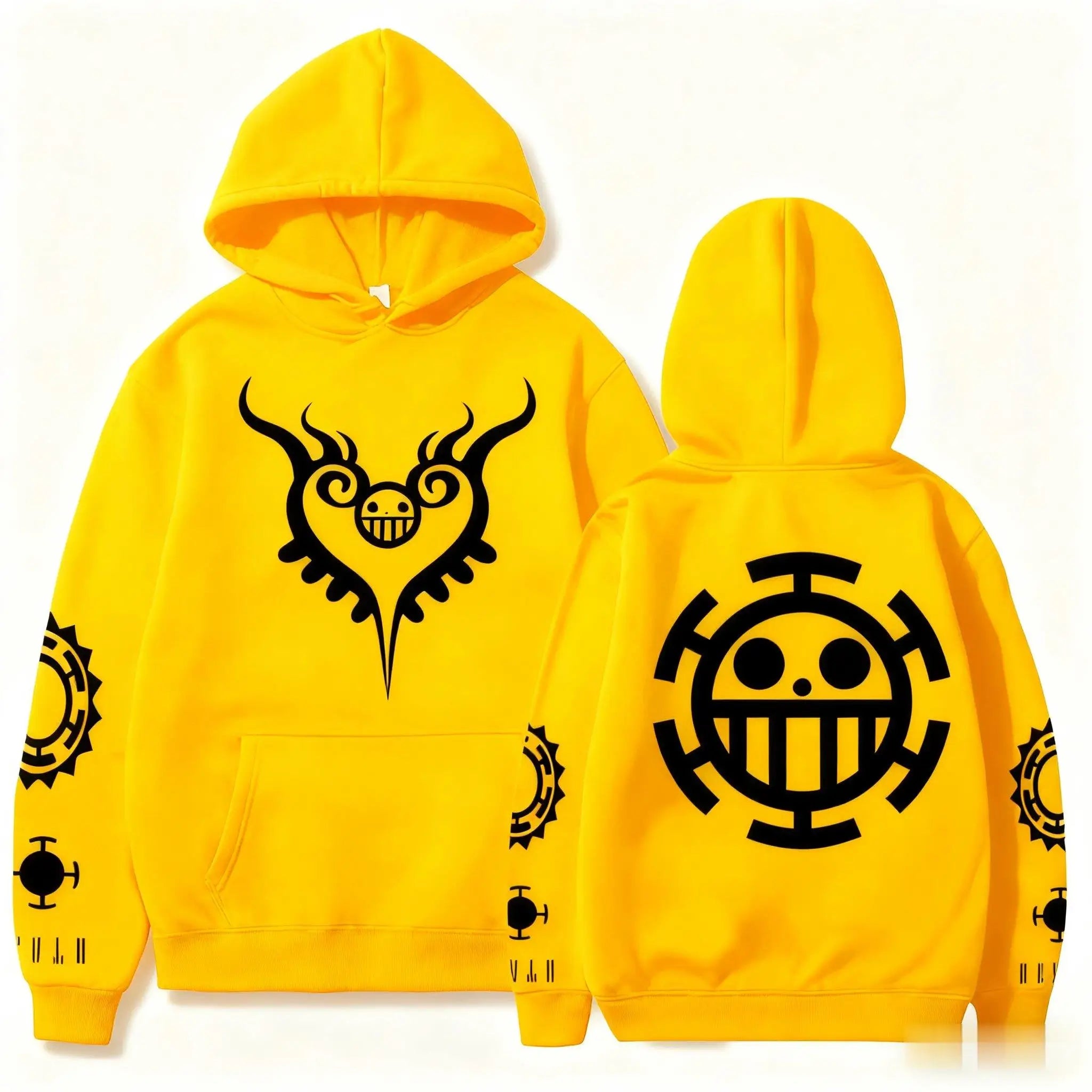 Unisex Anime Cosplay Hoodie - Casual Y2K Fashion