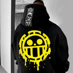 One Piece Anime Printed Oversized Hoodies