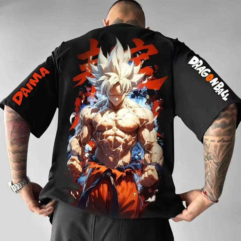2026 Dragon Ball Super Saiyan T-Shirt - Summer Fashion