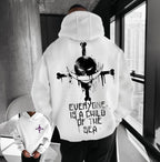 One Piece Anime Printed Oversized Hoodies