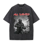 Men's Vintage Washed Gothic T-Shirt - Arc Raiders