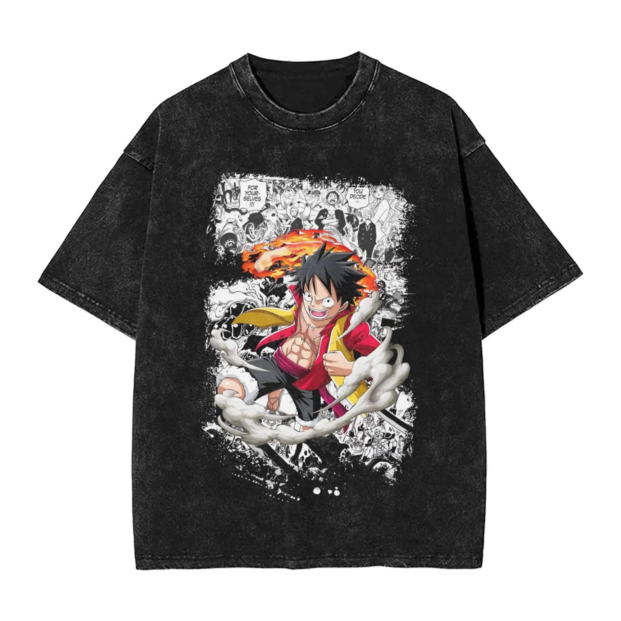 Vintage Cartoon Adventure T-Shirt for Men