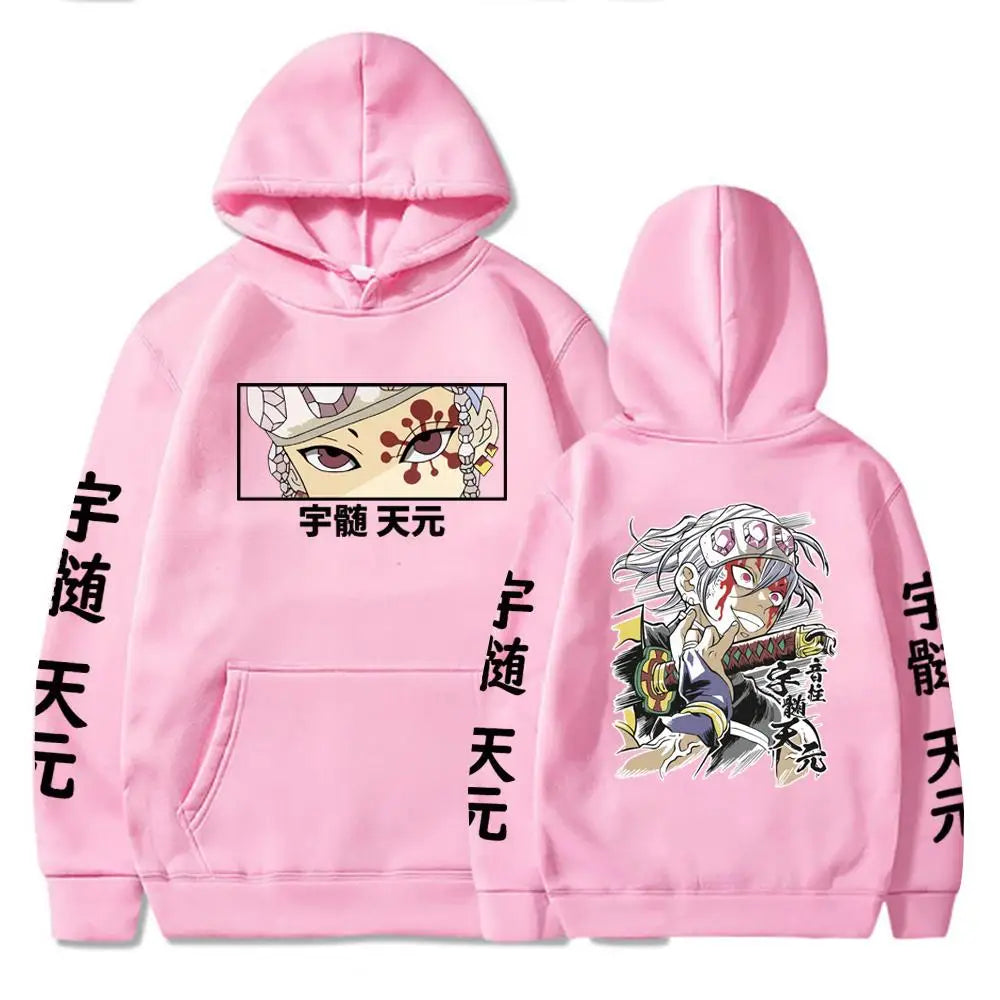 Demon Slayer Uzui Tengen Hoodies for Anime Fans