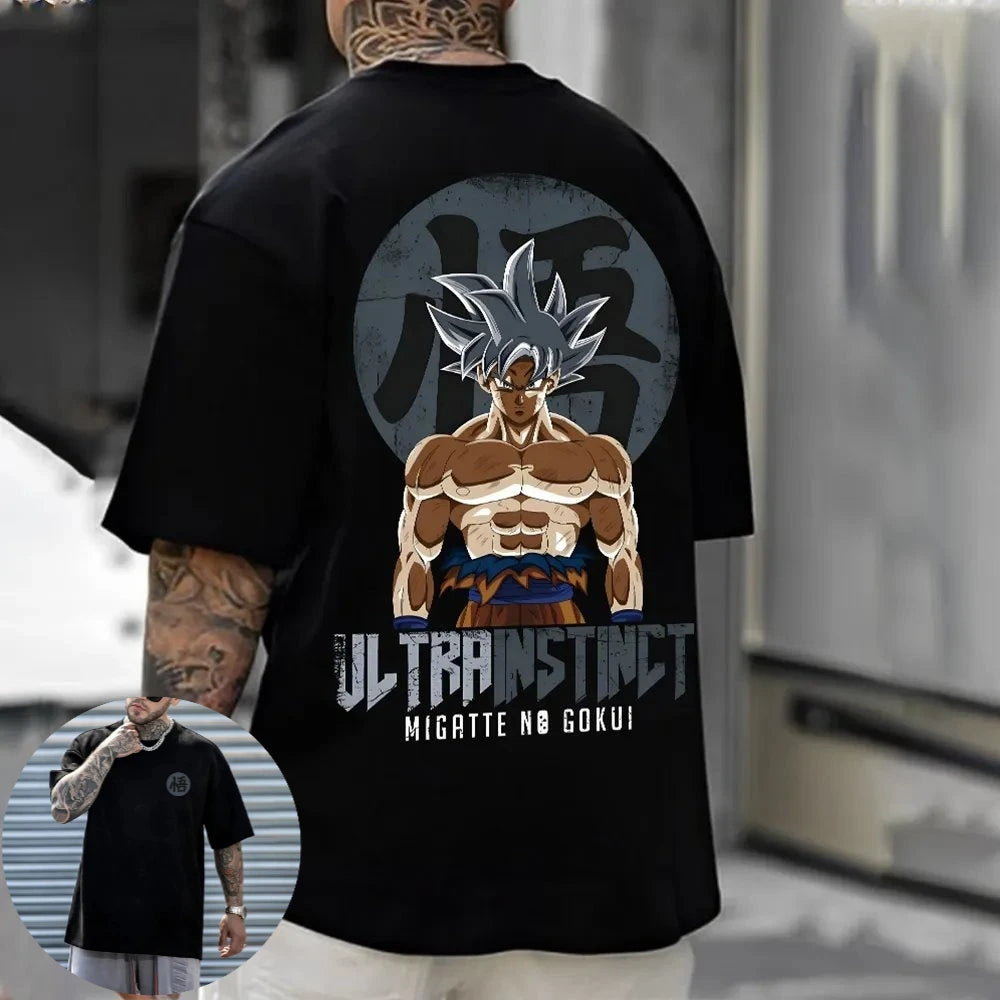 2026 Dragon Ball Retro Print T-shirt for Men & Women