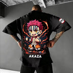 Anime Demon Slayer Akaza Nezuko Tanjiro T-Shirt