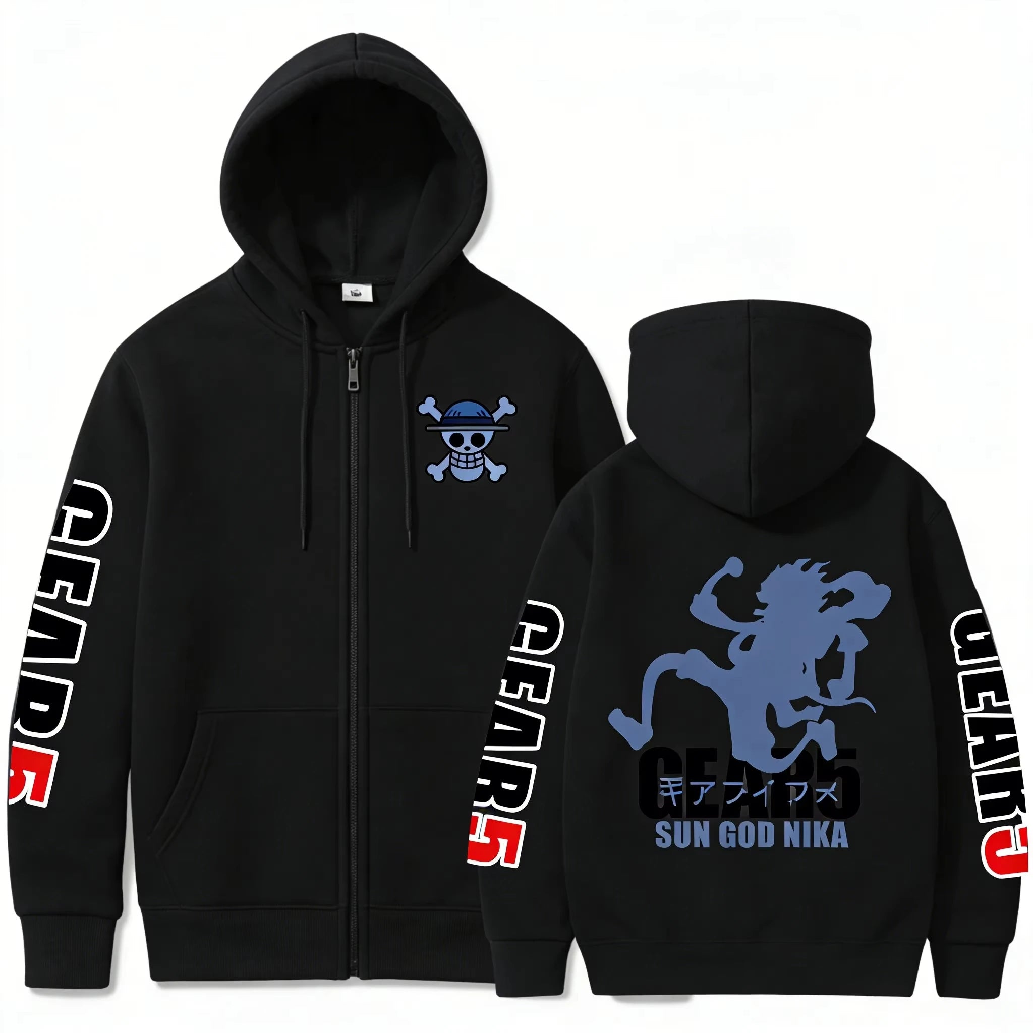 2026 New Spring Autumn Gear 5 Nika Anime Hoodie