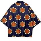 Anime Luffy Sunflower Kimono Cosplay Costume