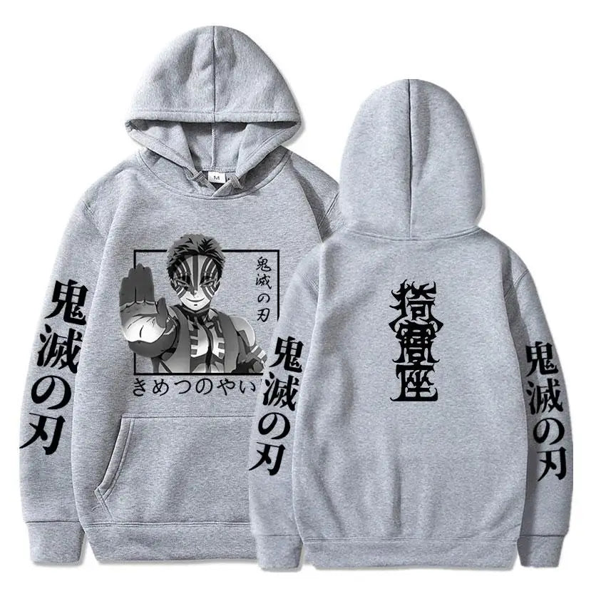 Anime Devil Killer Hoodie - Unisex Harajuku Style