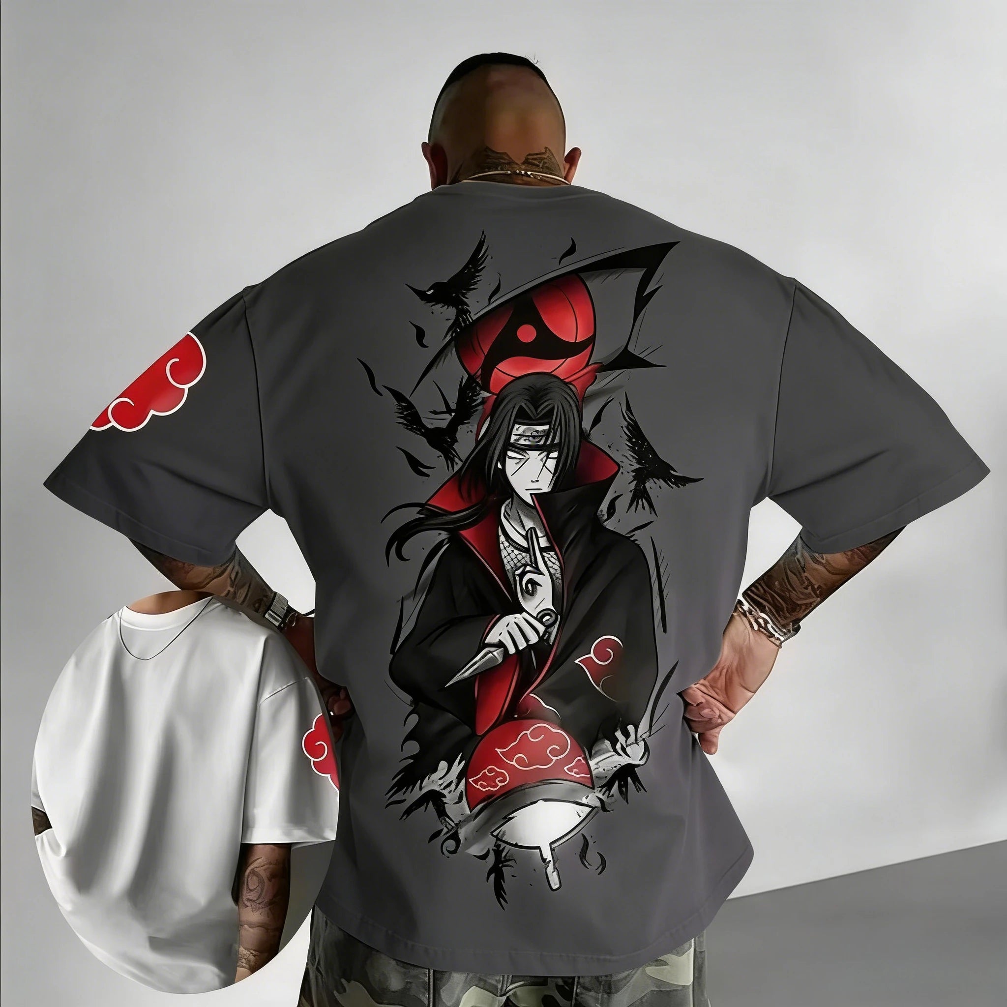 Naruto Uchiha Itachi T-shirt - Men's Anime Top