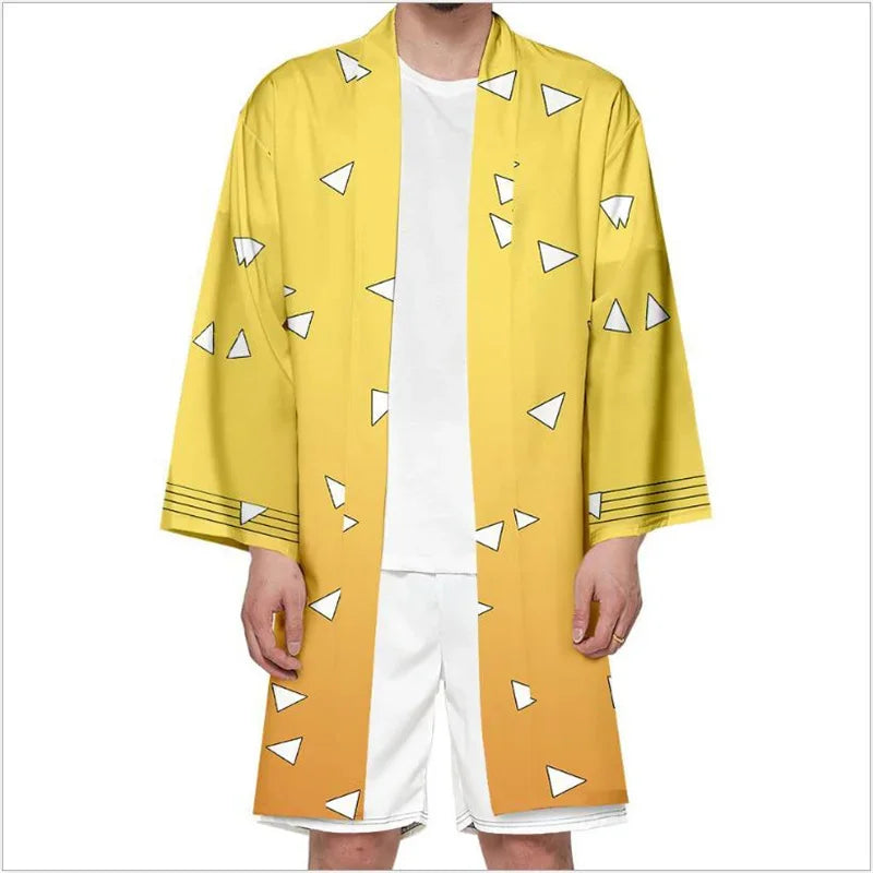 Adult Kimetsu No Yaiba Kimono Cardigan Costume