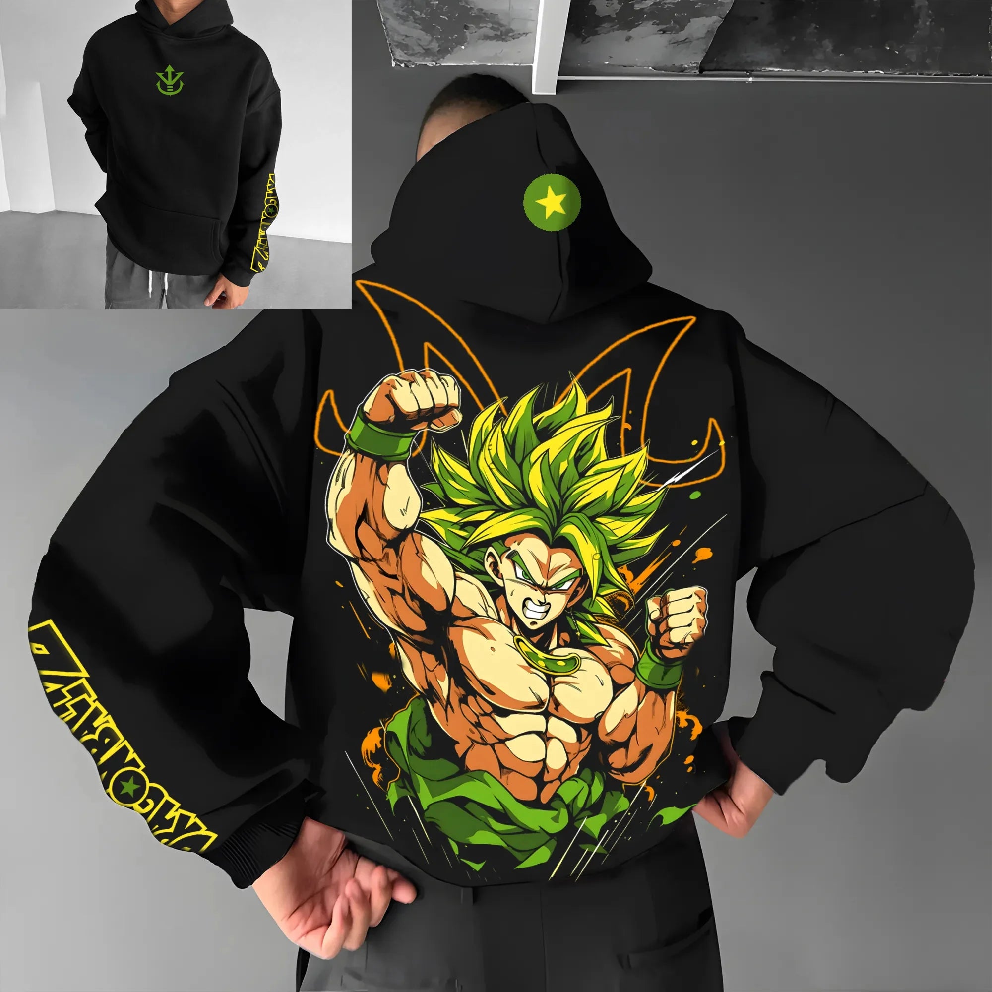 2026 Winter Dragon Ball Super Saiyan Hoodie