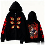 2026 Kinoko Kokushibo Men's Hoodie - Japanese Anime Style