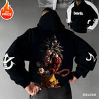 2026 Winter Dragon Ball Super Saiyan Retro Hoodie